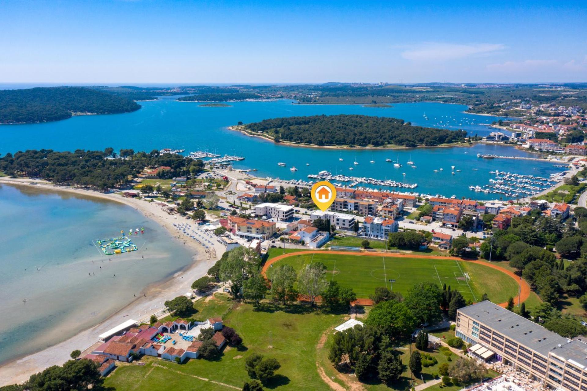 Fly Rooms Medulin - 50M From The Beach - New 2024 Extérieur photo